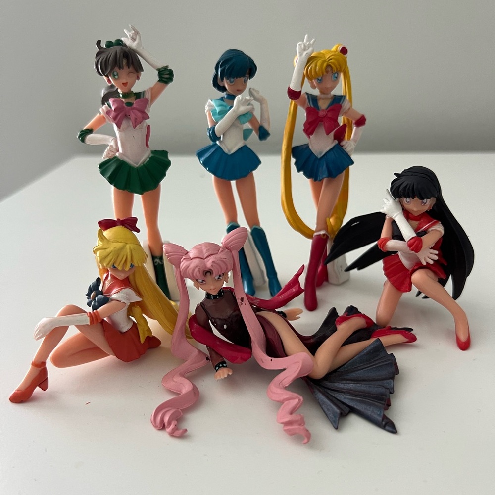 Sailor Moon Figurine Set - Multicolor